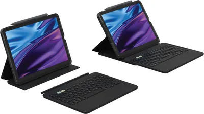 Zdjęcie produktu dla ZAGG Pro Keys 2, QWERTZ, Niemiecki, Apple, iPad Air 11 (M2), Czarny, 27,9 cm (11")