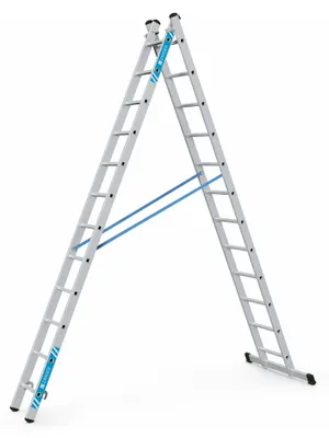 Produktbild von Zarges Kombileiter Combimaster Plus X 2x12 Sprossen