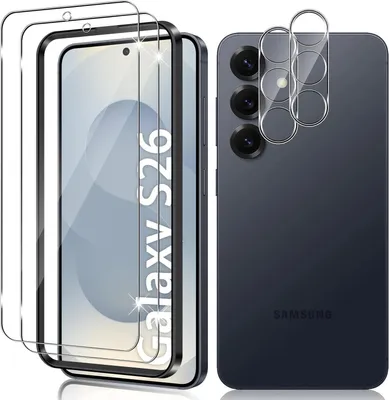Produktbild von 2X Schutzglas ( Display + Kamera ) für Samsung Galaxy S26 Panzerfolie Full 9H