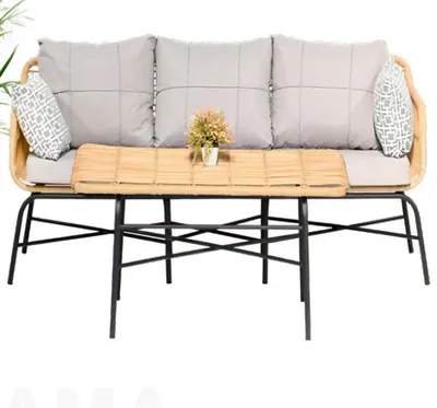 Produktbild von Gartenmöbel Sofa Tisch Couchtisch Veranda Esstisch Stilvolle Garten  Modern Neu