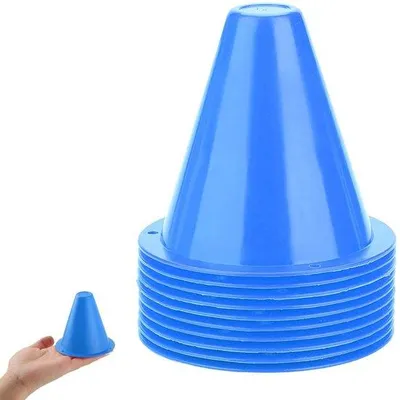 Image de Lot de 10 ballons d'entraînement de football - Articles de sport Blauer pour l'entraînement de football