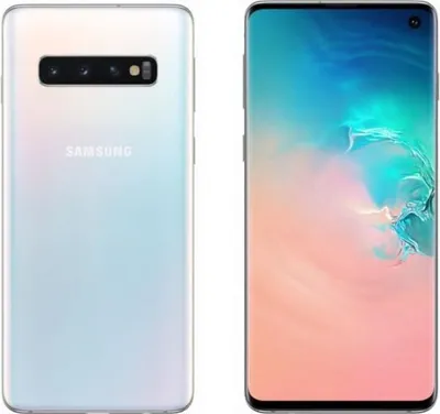 Image de Samsung Galaxy S10 SM-G973F, 15.5 cm (6.1"), 8 Go, 512 Go, 12 MP, Android 9.0, Bílá