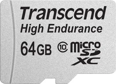 Image de Transcend 64 Go microSDXC - 64 Go - MicroSDXC - Classe 10 - MLC - 95 Mo/s - 45 Mo/s