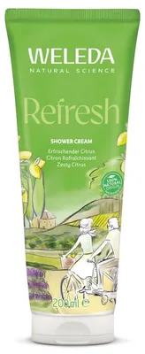 Productafbeelding van WELEDA Citrus refresh douchecreme (200 ml)