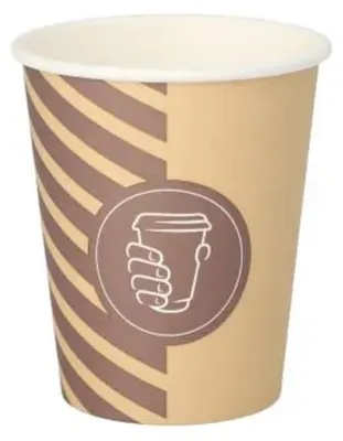 Produktbild von STARPAK Hartpapier-Kaffeebecher "Coffee Line" 0,2 l 50 Stück