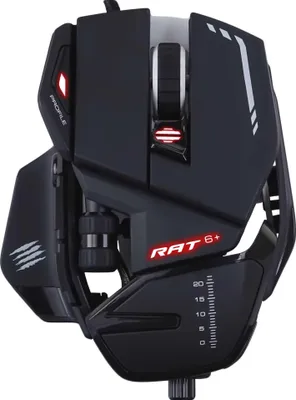 Produktbild von MadCatz R.A.T. 6+ Black Optical Gaming Mouse