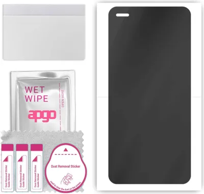 Produktbild von apgo Hydrogel Blickschutzfolie, Matt, kompatibel mit Wiko Hi Enjoy 60 Pro 5G, Privacy Displayschutzfolie, Schutzfolie mit Positionierhilfe, Anti-Spy, kratzfest, einfache Montage