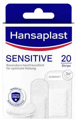 Image de Hansaplast 46041 Hansaplast Pansement SENSITIF 46041 blanc, 20 pces