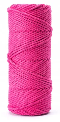Produktbild von Grzanpol Makramee-Schnur 3PLY 3mm 100m Fuchsia