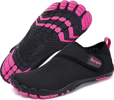 Produktbild von Uni Schwimmen Sport Wasserschuhe Schwarz Rosa 36