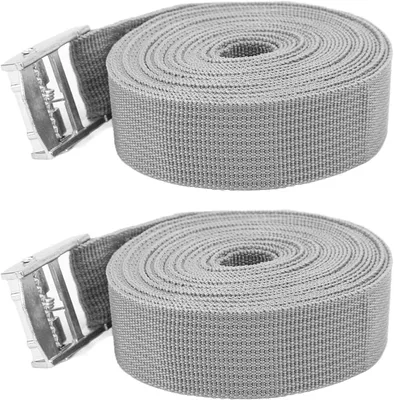 Imagen del producto de Juego de correas de sujeción con hebillas, de 22 piezas, ajustables, para transporte y fijación