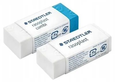 Produktbild von Staedtler Rasoplast Radiergummi Bleistift Tinte 2 Stück