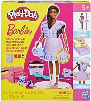 Zdjęcie produktu dla Hasbro PD Barbie Falbanki i warkocze