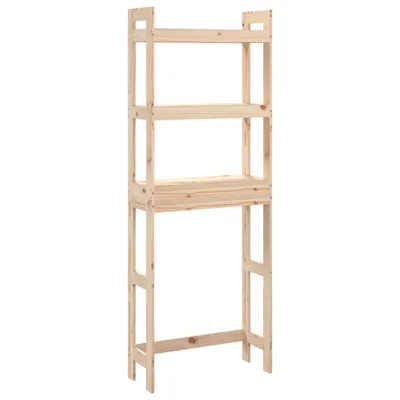 Produktbild von vidaXL Toilettenregal 63x26x171 cm Massivholz Kiefer