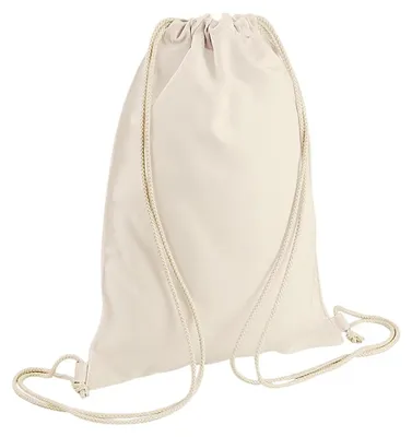 Image de Sac de sport à cordon Bagbase Sublimation (5 litres) FK229 (taille unique) (blanc naturel)