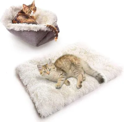 Productafbeelding van Famanu kattenbed 2-in-1 – Opvouwbaar katten- en hondenbed