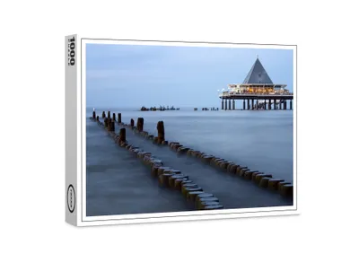 Image de puzzle premium raxxa "Seebrücke Herningsdorf", 1000 pièces