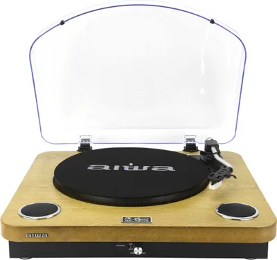 Obrázek produktu pro Aiwa GBTUR-120WD, Černá, Dřevo, 33,45,78 ot/min, 2.1+EDR, 10 m, 10 W, 100 - 20000 Hz