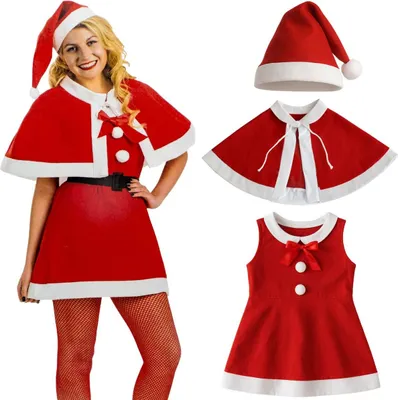 Immagine prodotto di Costume di Natale | 4 pezzi | donna | 100 % poliestere