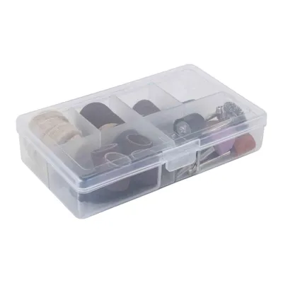 Produktbild von Scheppach Werkzeug-Set - 64-teilig inkl. Aufbewahrungsbox | Kunststoff | Passend für Dekupiersägen