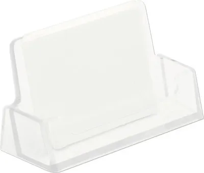 Produktbild von Visitenkartenhalter für Karten 5x10 cm und Broschüren Acryl Stand-/Wand-/Hängemodell