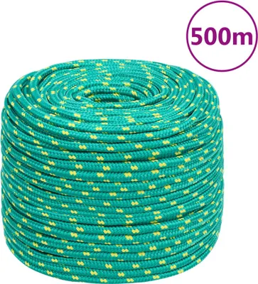 Produktbild von Bootsseil Grün 6 mm 500 m Polypropylen