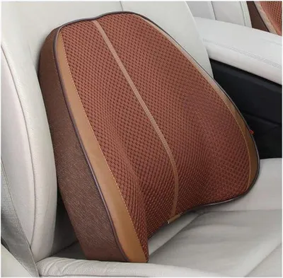 Productafbeelding van Famanu Lendensteunkussen, ergonomisch - bruin