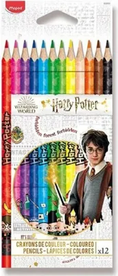 Obrázok produktu pre maped 832053 12 maped Harry Potter Buntstifte farbsortiert