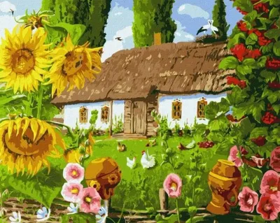 Obrázok produktu pre Maľovanie podľa čísel – Kraj, ktorý mi je blízky, 40 x 50 cm – Ideyka