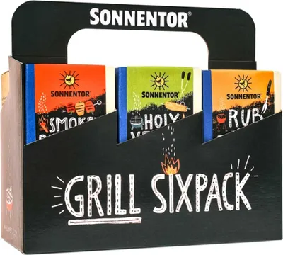Immagine prodotto di Spezie per barbecue in confezione da sei 310 g