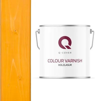 Produktbild von Holzlasur | Gold Kiefer 5 L Satin Holzschutz Holzschutzlasur |  Lasur Wasserbasierte Innen Außen Lasur Abperleffekt Lasur Für Holz