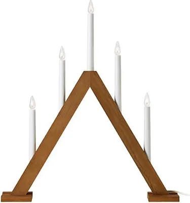 Produktbild von Markslöjd Adventskerzenhalter Ariele 5-flammig braun