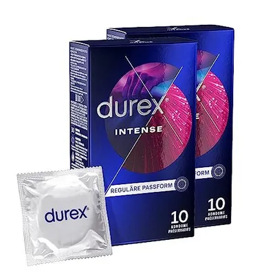Produktbild von Durex Intense Kondome 2 x 10 Stück