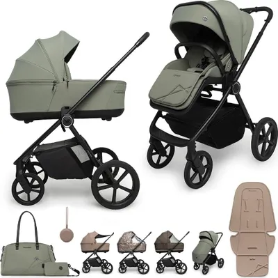 Produktbild von MUUVO Kombikinderwagen Muuvo One 2in1, Farbe: Olive