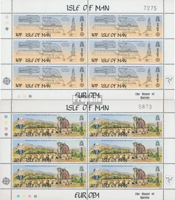 Produktbild von Briefmarken GB - Isle of Man 1983 Mi 240Klb-241Klb Kleinbogen (kompl.Ausg.) postfrisch Europa