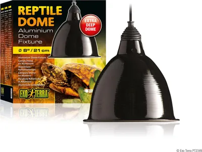 Obrázok produktu pre Exo Terra Reptile Dome Hliníková kupola Transparent 21 cm Transparent 21 cm