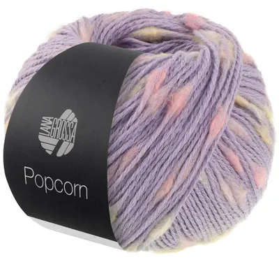 Produktbild von Lana Grossa - Popcorn 0005 veilchenblau rosa vanille