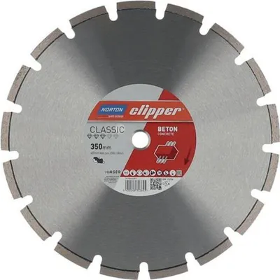 Immagine prodotto di Disco diamantato Classic Concrete D.350mm Bore.25,4mm 2,8mm 10mm NORTON