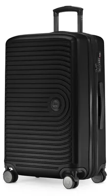 Image de HAUPTSTADTKOFFER - Mittelgroß Koffer Trolley Valise à coque dure, bagages check-in avec extension XL, roulettes doubles, serrure TSA, 68 cm, 88 L,Noir