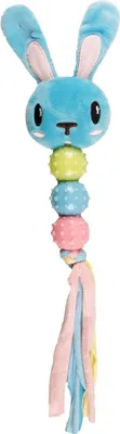 Produktbild von Flamingo Hundespielzeug Petty Kaninchen mit TPR Bällen