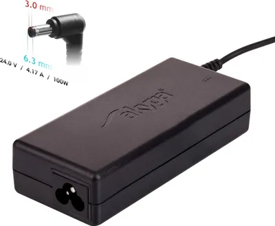 Imagen del producto de Akyga AK-ND-73, fuente de alimentación, interna, 100-250 V, 50 Hz, 100 W, 24 V