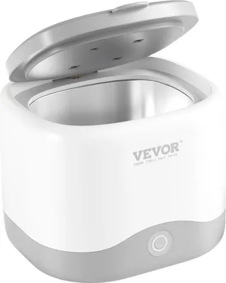 Immagine prodotto di Pulitore a ultrasuoni per protesi dentarie 180 ml Macchina per la pulizia dei retainer con UV