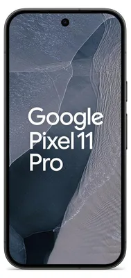 Produktbild von Google Pixel 11 Pro, 1280 x 2856 Pixel, 12 GB, 256 GB, 50 MP, Android 17, Schwarz