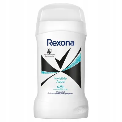 Immagine prodotto di Rexona Invisible Aqua Stick Antitraspirante 50 ml