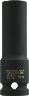Produktbild von Yato YT-1033, Schwarz, 1 Kopf/Köpfe, 1/2", Metrisch, 13 mm, Verchromtes Molybdän