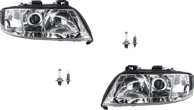 Obrázok produktu pre Johns, halogénové svetlomety vhodné pre Audi A6 4B 97-99 s H1 H7 set ľavý pravý