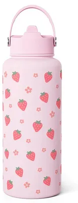 Productafbeelding van Solidchoice - RVS Waterfles 945ml met Deksel en Rietje