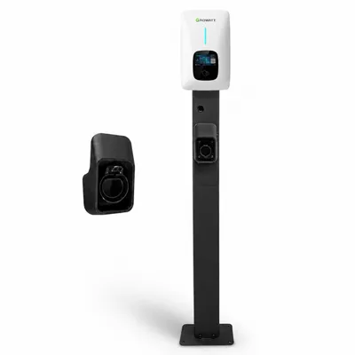 Produktbild von LDY Wallbox Standfuß für Growatt Thor Ladestation, Stahl, 149 cm
