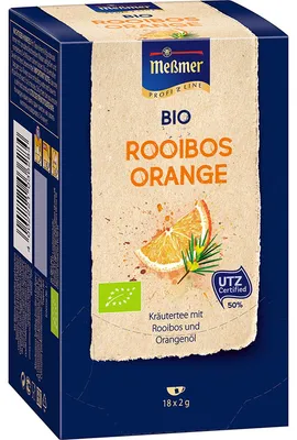 Image de MeßmerProfiline Rooibos Orange avec huile d'orange fruitée 36g