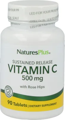 Produktbild von Natures Plus Vitamin C 500 mg- 90 Tabletten